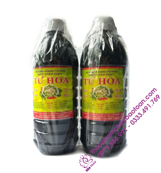 Nước mắm chay Tư Hoa 1lit
