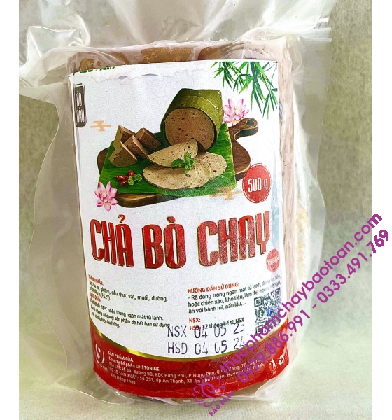 Chả bò Áo Nâu - 500gr