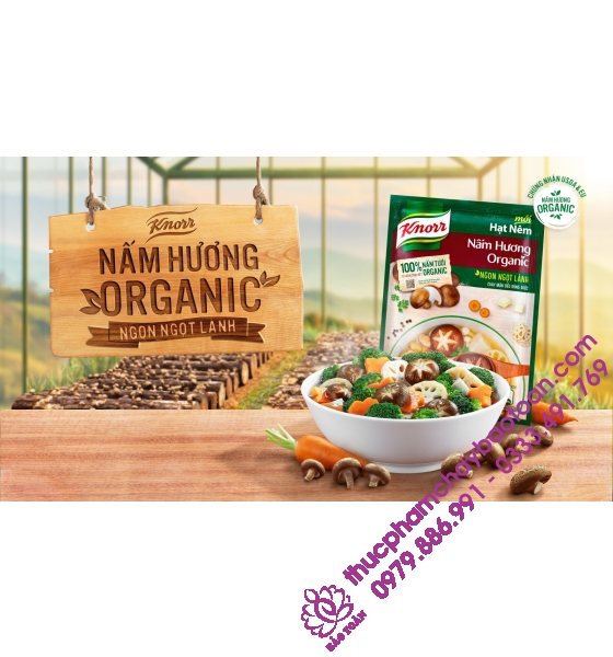 Hạt nêm nấm Knorr - 170gr