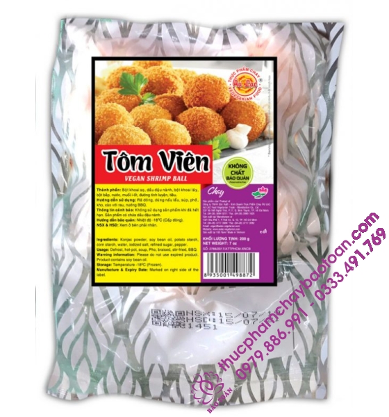 Tôm viên AL - 200gm